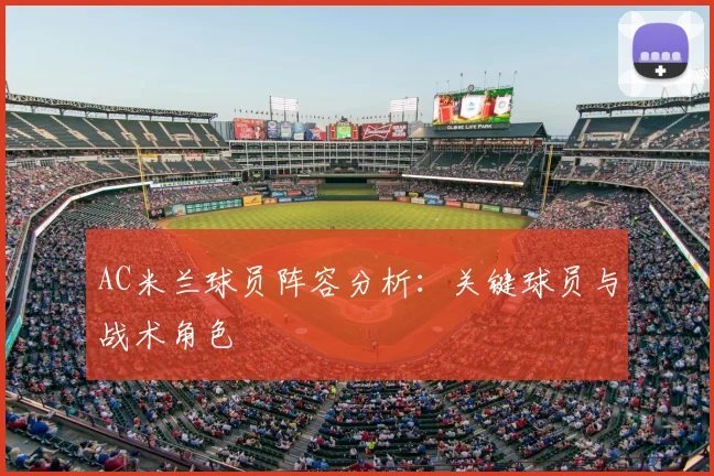 AC米兰球员阵容分析：关键球员与战术角色
